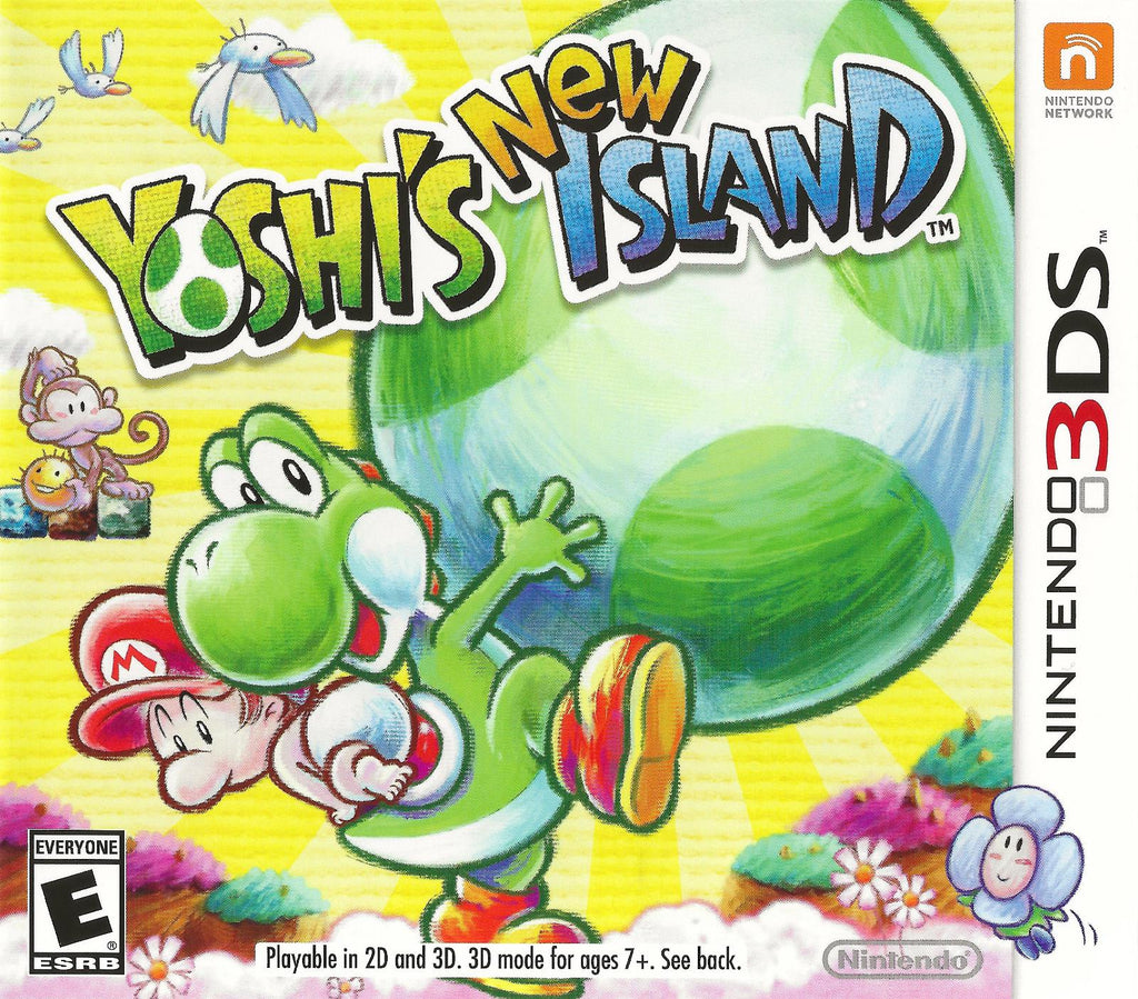 Yoshi's New Island (2014, 3DS, Cartridge)