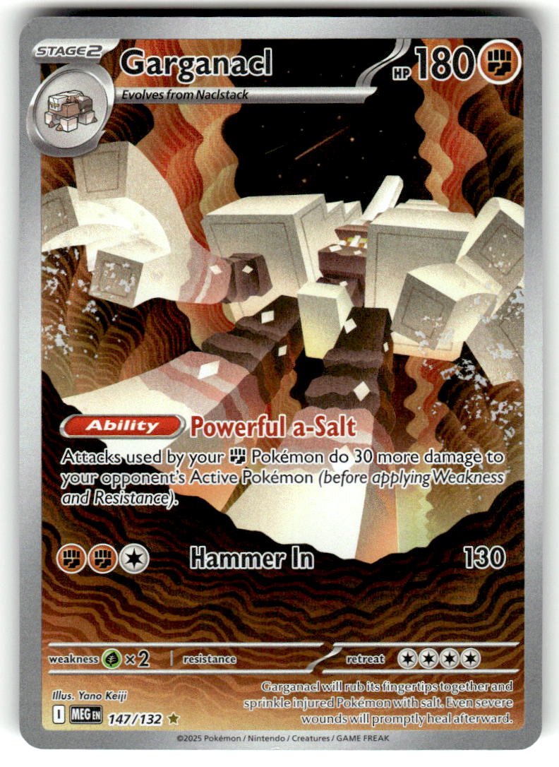 Garganacl - 147/132 - ME01: Mega Evolution