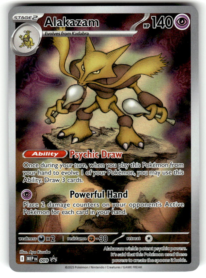 Alakazam - 009 - ME: Mega Evolution Promo