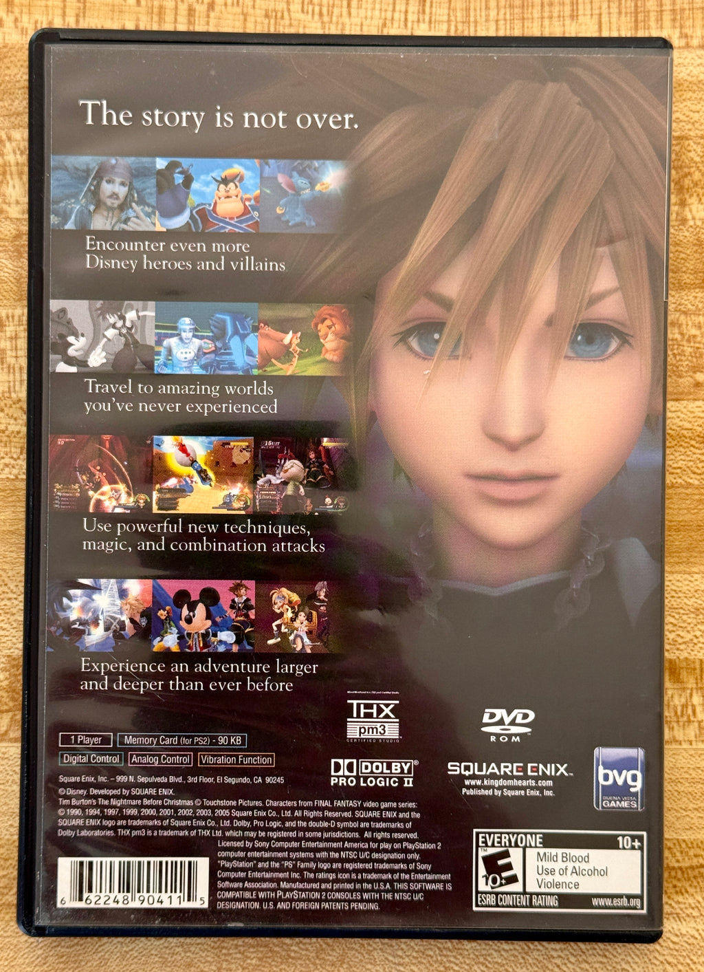 Kingdom Hearts 2 (PS2, 2005, CIB)