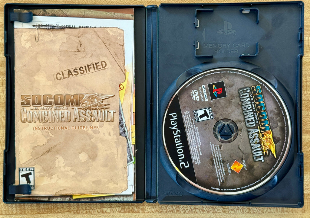SOCOM U.S. NAVY SEALs Combined Assault (PS2, 2006, CIB)