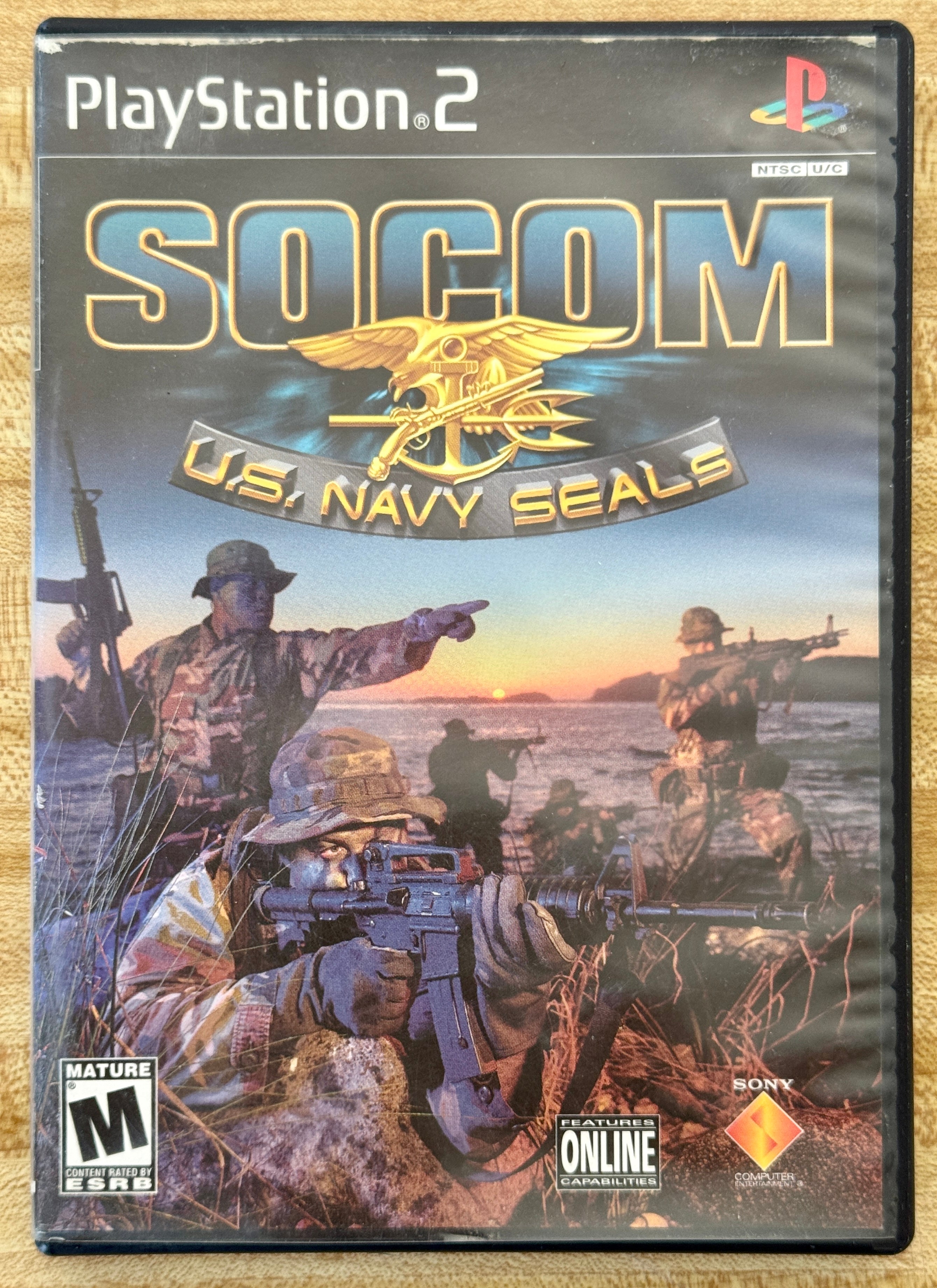 SOCOM U.S. NAVY SEALs (PS2, 2003, CIB)
