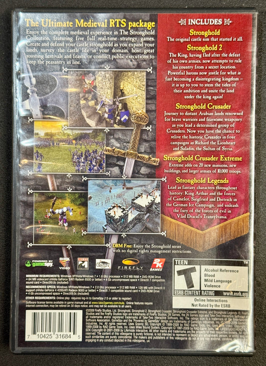 The Stronghold Collection (2009, PC, CIB)