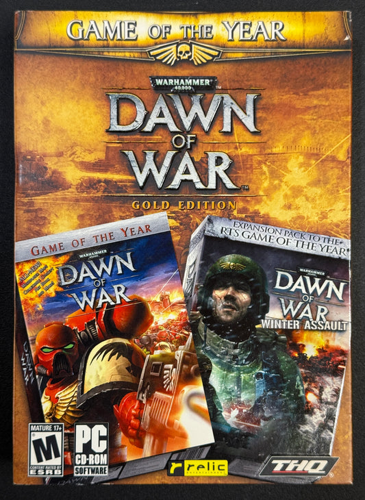 Warhammer 40,000: Dawn of War [Gold Edition] (2006, PC, MM)