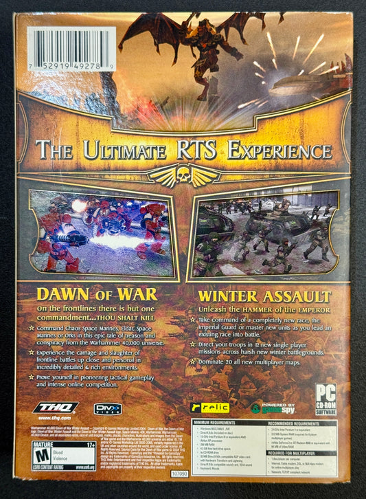 Warhammer 40,000: Dawn of War [Gold Edition] (2006, PC, MM)