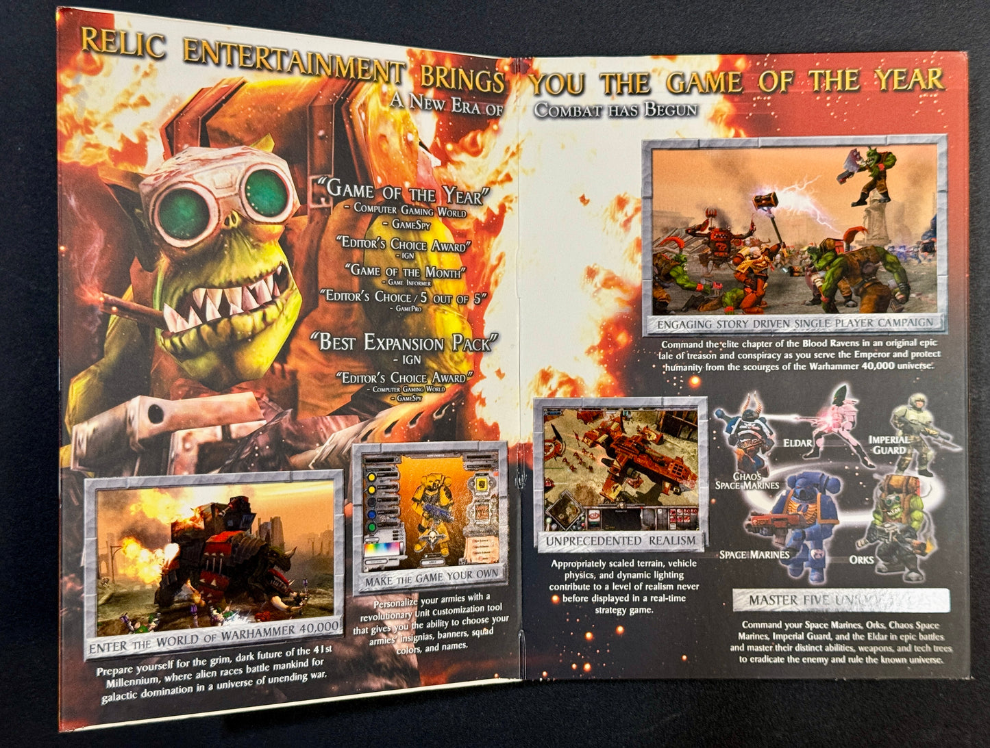 Warhammer 40,000: Dawn of War [Gold Edition] (2006, PC, MM)
