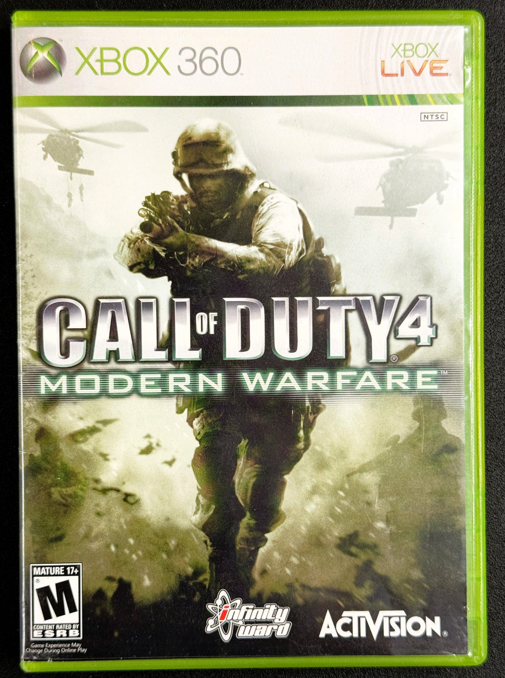 Call of Duty 4 Modern Warfare (Xbox 360, 2007, CIB)
