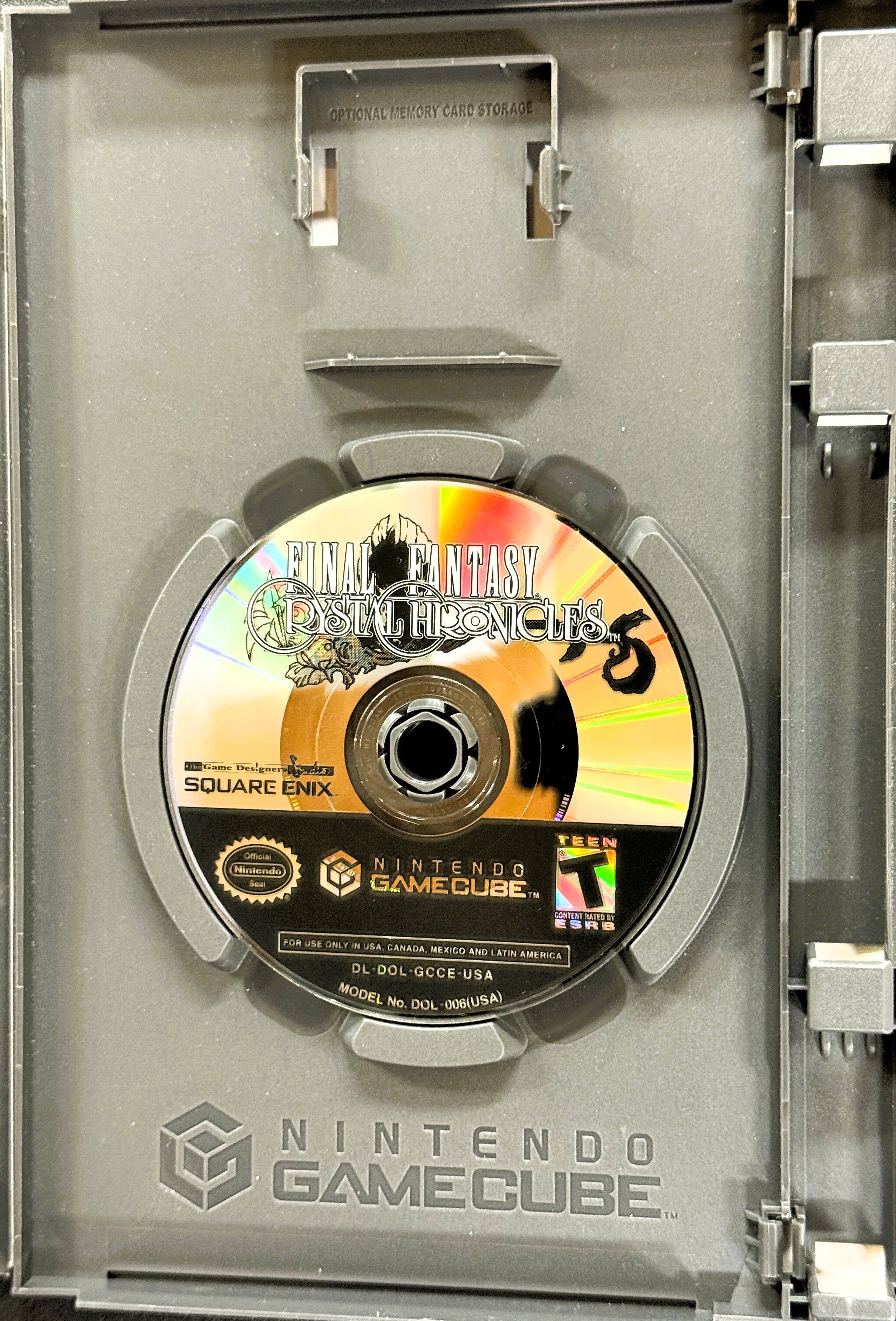 Final Fantasy Crystal Chronicles (GameCube, 2004, CIB)