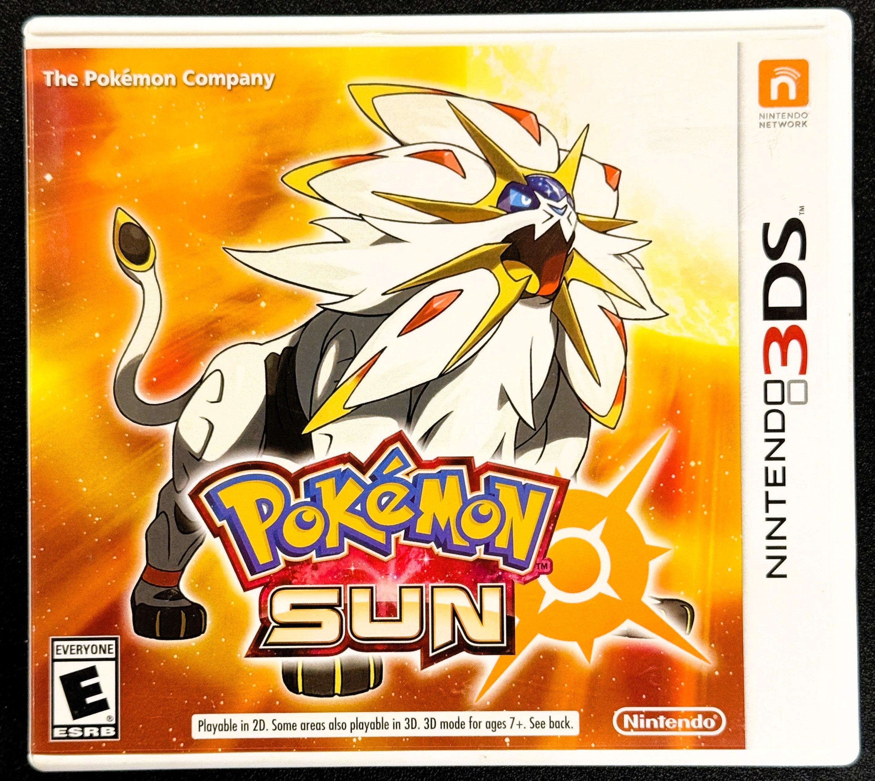 Pokemon Sun (Nintendo 3DS, 2016)