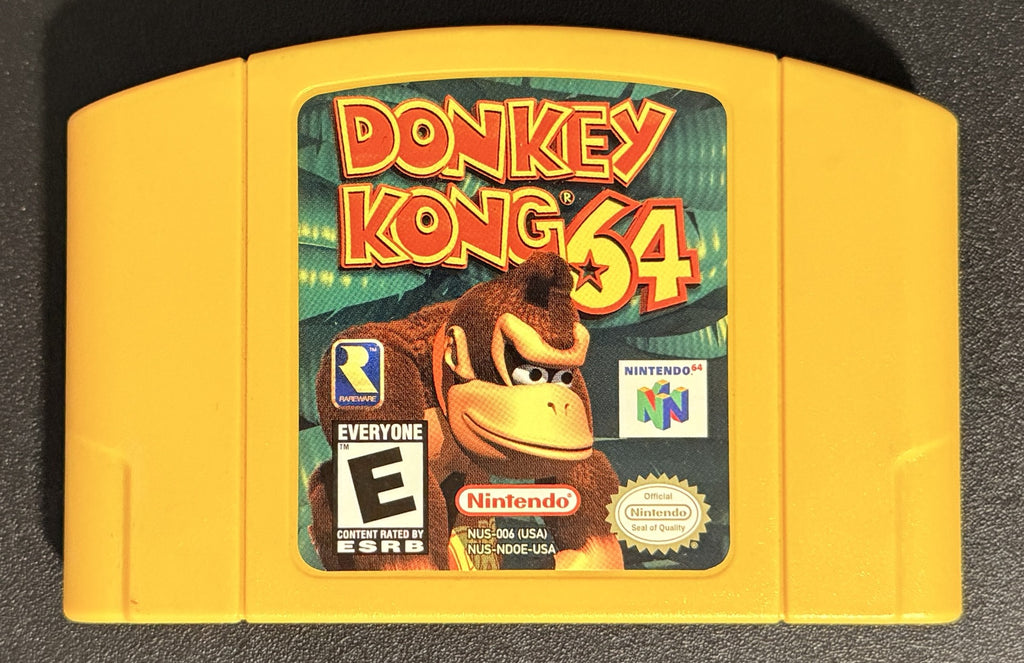 Donkey Kong 64 (N64, 1999, Cartridge)