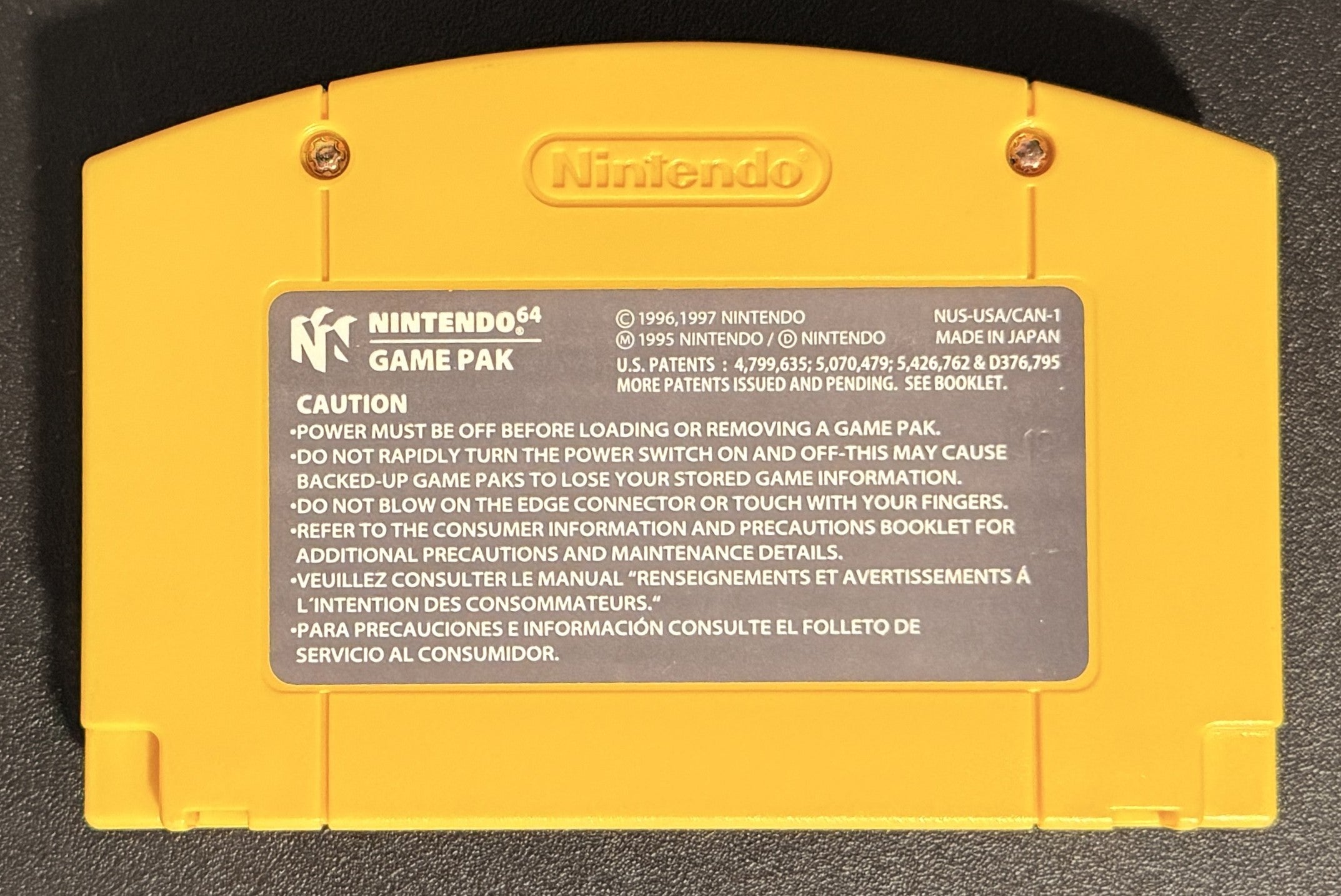 Donkey Kong 64 (N64, 1999, Cartridge)