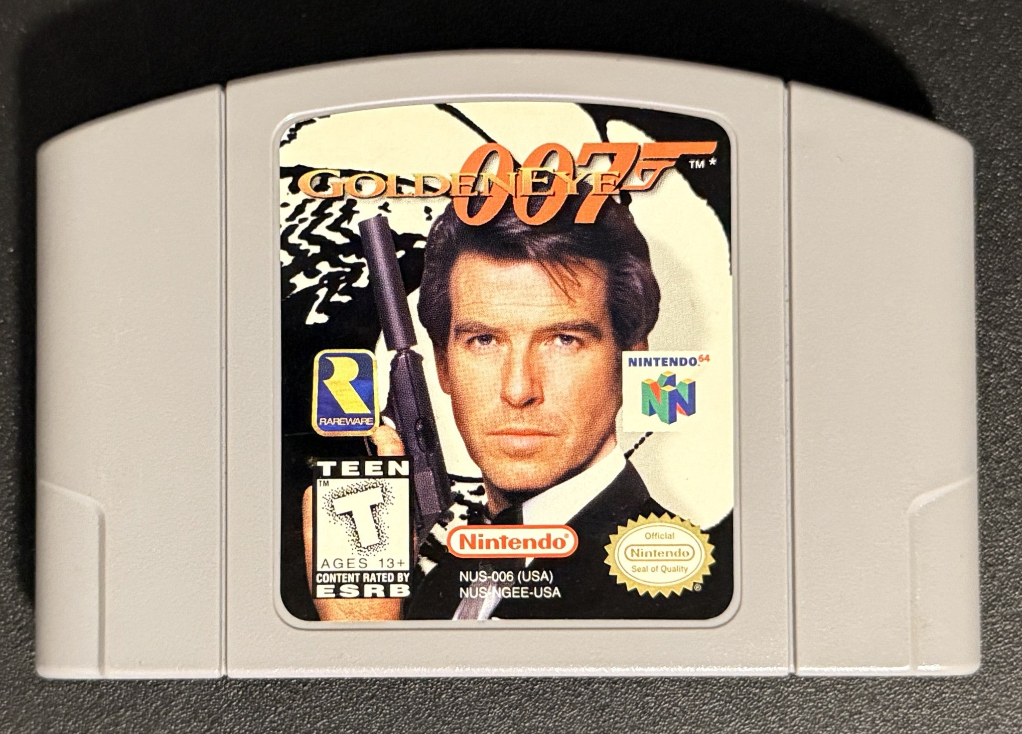 007 GoldenEye (N64, 1997, Cartridge)