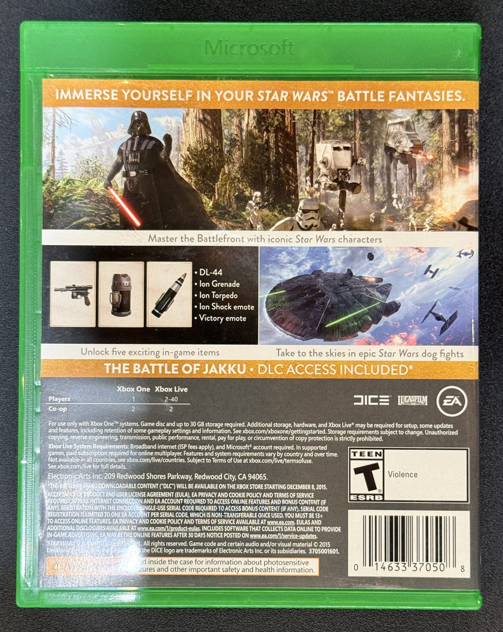 Star Wars Battlefront - Deluxe Edition (Xbox One, 2015)