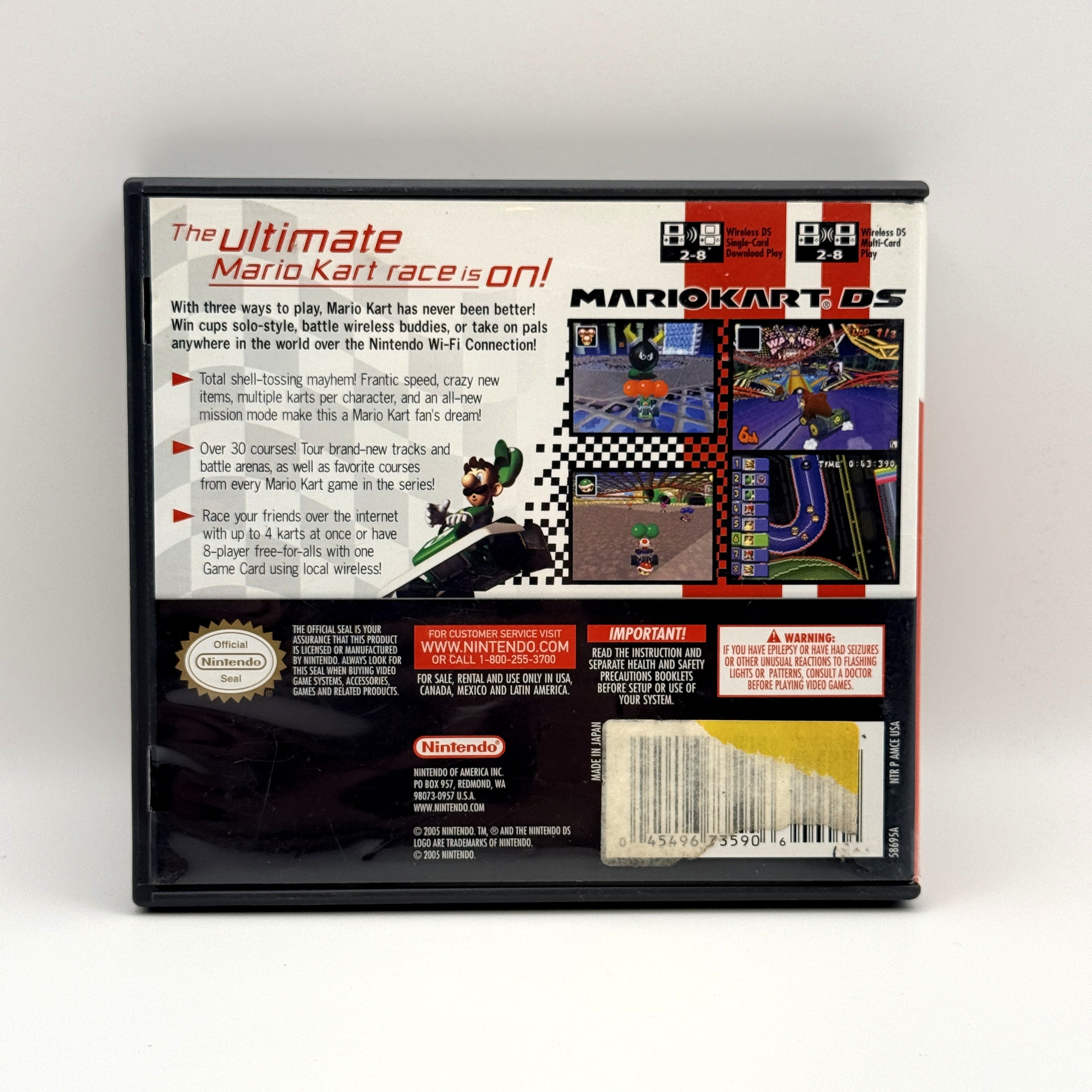 Mario Kart DS (Nintendo DS, 2005, CIB)