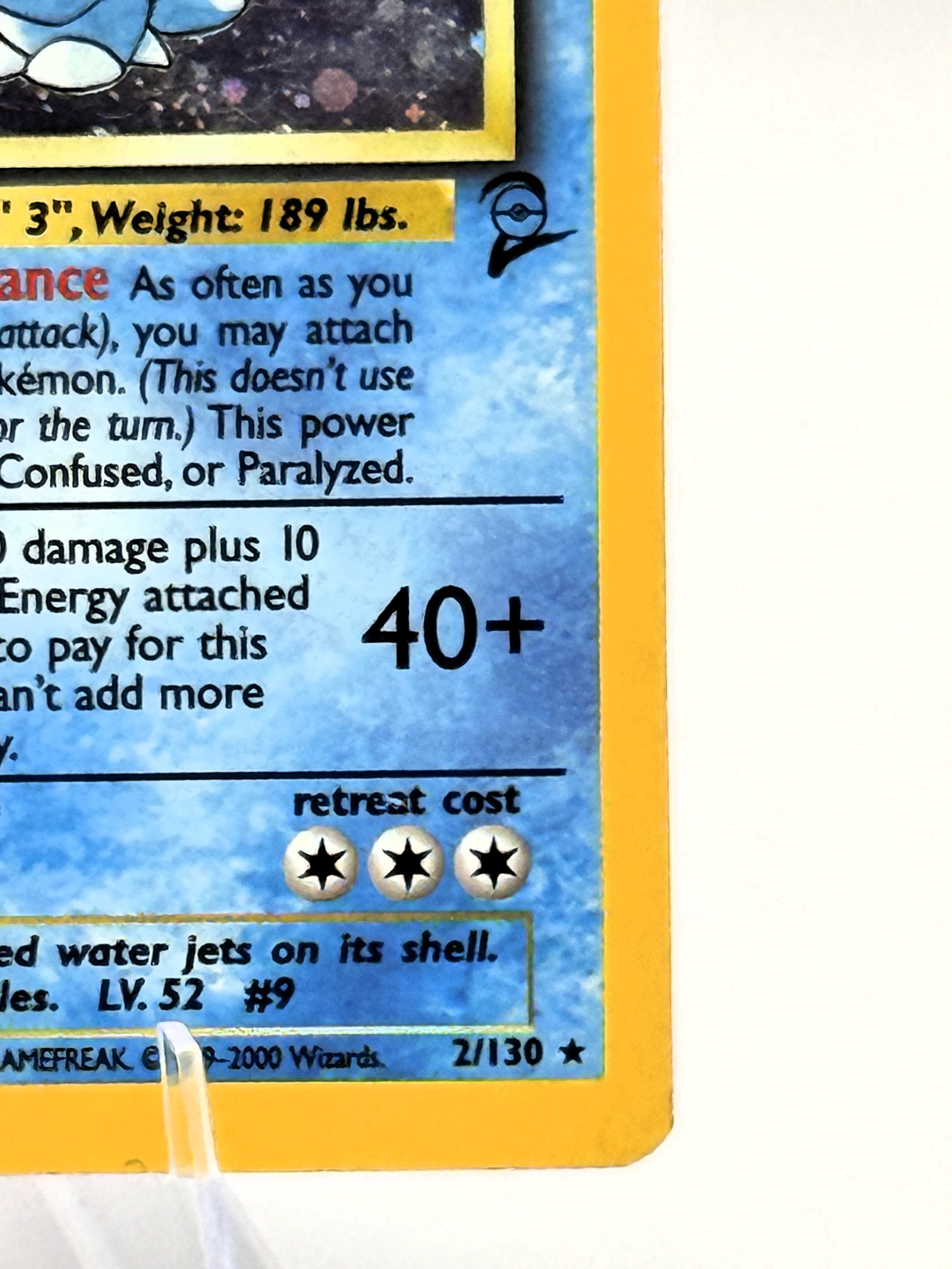 Blastoise - Pokemon Base Set 2 (2/130) - Lightly Played (LP)