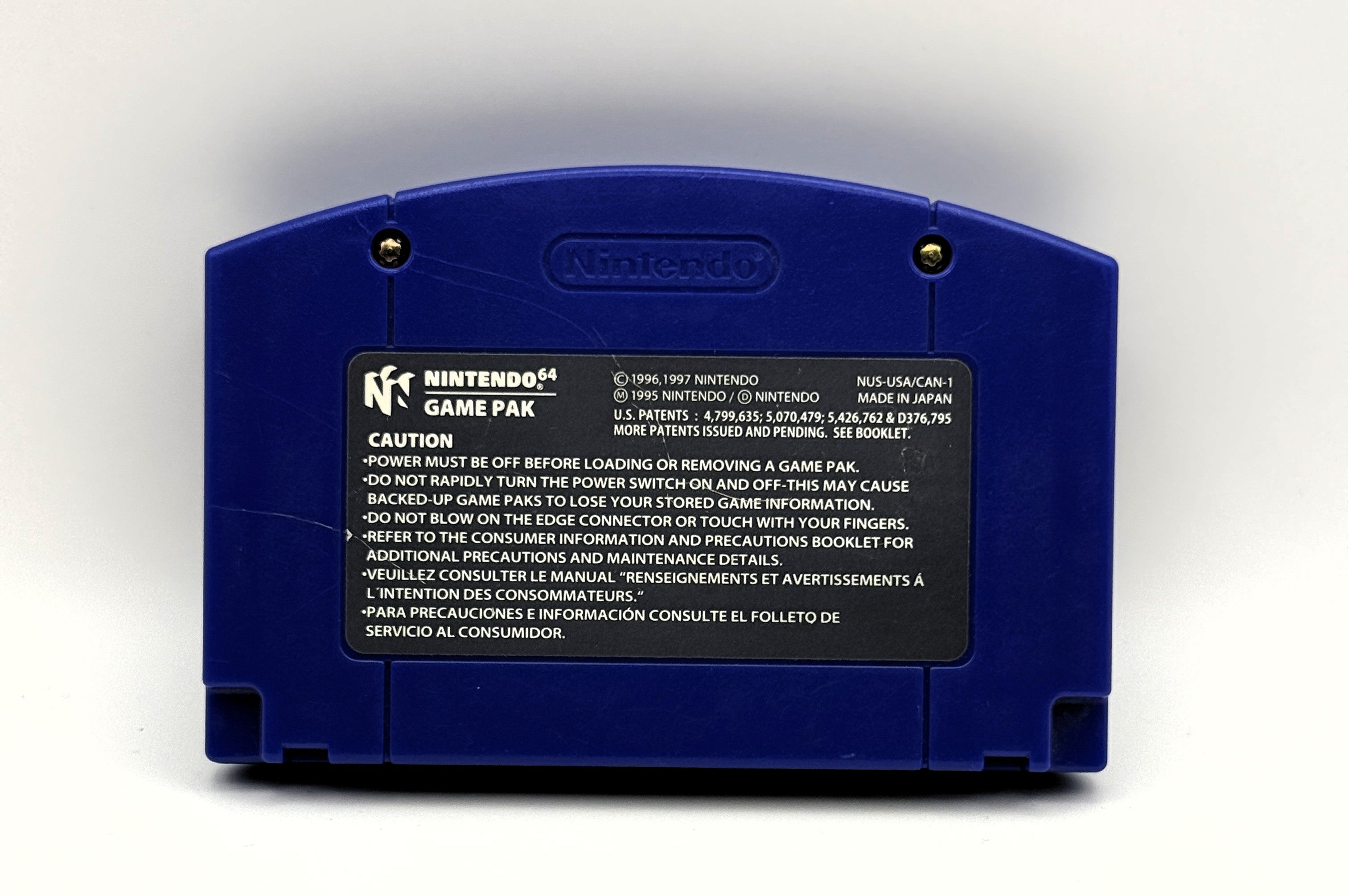 Tony Hawk's Pro Skater (N64, 2000, Cartridge)