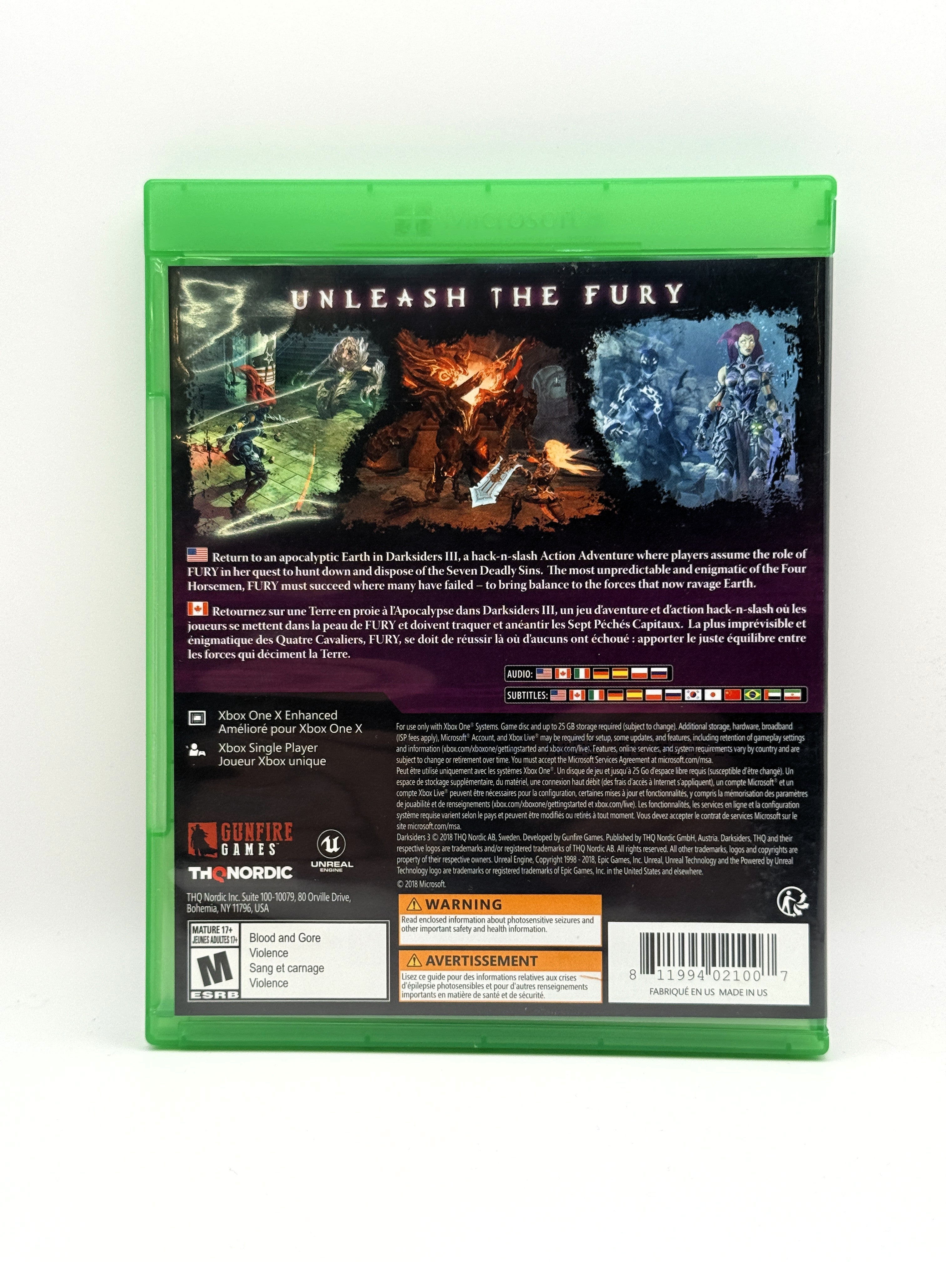 Darksiders III (Xbox One, 2018)