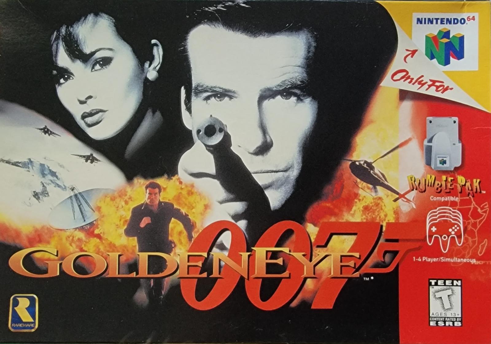 007 GoldenEye (N64, 1997, Cartridge)